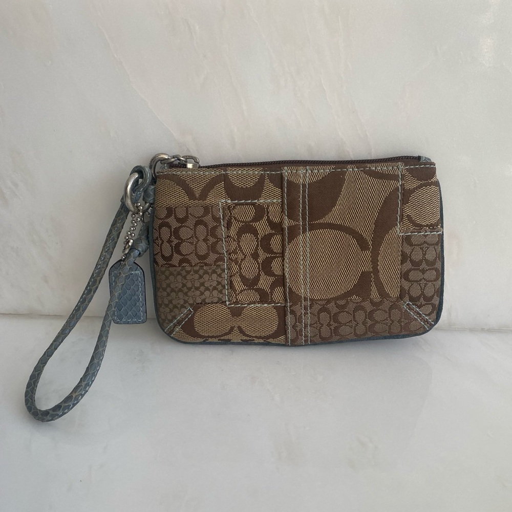 Vintage Coach Wristlet